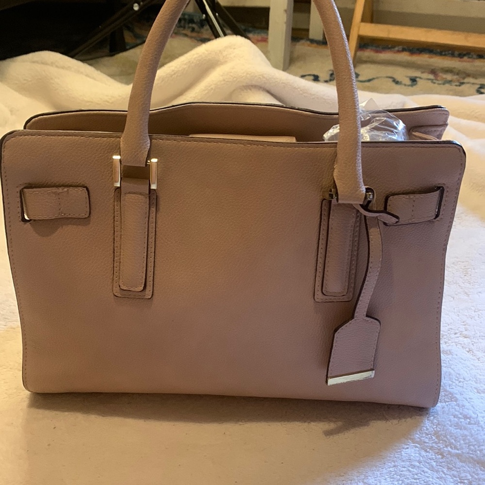 Pink handbag